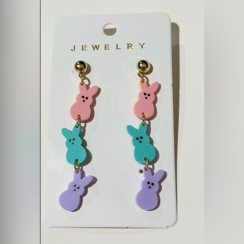 Rabbit Dangle Earrings